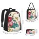 thumbnail image 2 of Fotbe Bird Butterfly Rose Set Escolar 3 en 1 para Niños - Mochila Duradera con Lonchera Aislante y Estuche para Lápices - Mochila Escolar para Niños y Niñas, 2 of 7