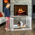 thumbnail image 3 of Regalo 192 Inch Double Super Wide Baby Gate and Play Yard, White, 4-in-1, Ages 6 to 24 Months, 3 of 7