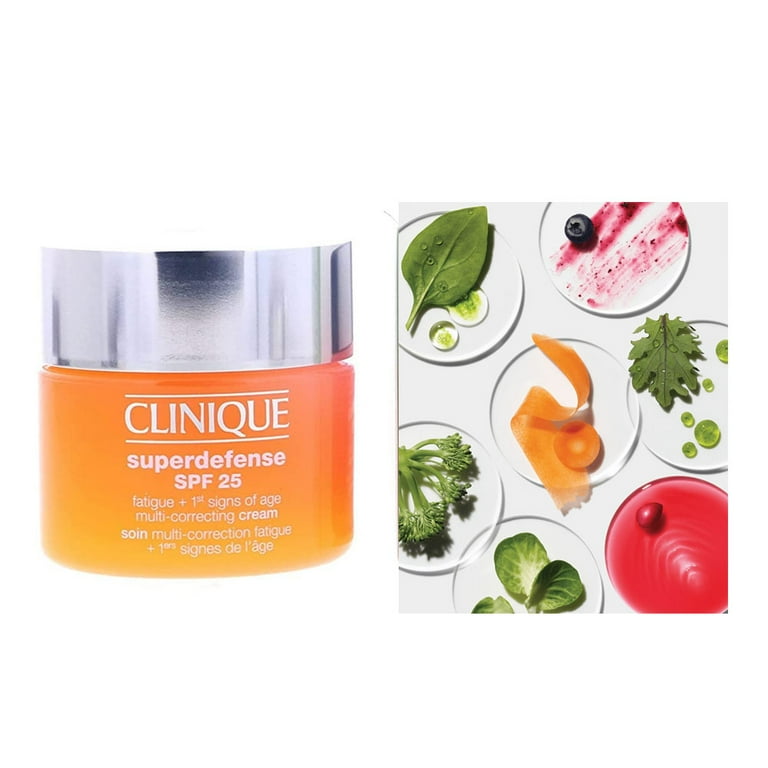 Clinique Superdefense Multi Correcting Cream SPF 25 Type III IV 1.7 oz Cream