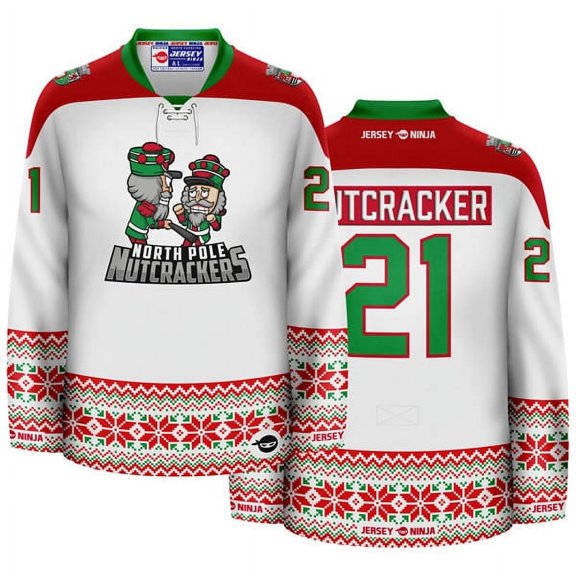 Christmas North Pole Nutcrackers 2.0 Holiday Hockey Jersey