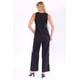 thumbnail image 3 of Conjunto de lino con detalle en contraste Roman Fashion /Juvenil, 9087-10037 (Negro) negro M, 3 of 4
