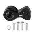 thumbnail image 3 of ziyahi Alloy Aluminum Servo Arm Rocker Accessory Server for 1/10 RC Cars Boat Buggy Large black, 3 of 7