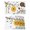 White, variant on Bees Branches Placemats Set of 4, Farmhouse Spring Botanical Watercolor Placemats for Dining Table, Place Mats for Kitchen Tabletop, Waterproof Wipeable Dining Table Mats Set