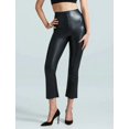 thumbnail image 1 of commando Faux Leather Cropped Flare Pants, Black, XL - SLG33, 1 of 2