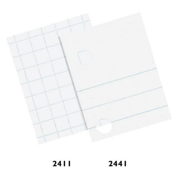 Pacon Corporation Pa  Writing Paper 8X10.5 3/8In Rule 500 Sheets 5 Hole Punch - White