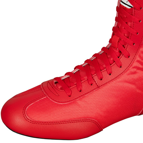 Boxing Speed-Flex Encore Mid-Length Boxing Shoes - 12 - Red - Walmart.com