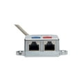 thumbnail image 3 of TRIPP LITE N035-001 6 in. Cat 5/5E White 2-to-1 RJ45 Splitter Adapter Cable, 10/100 Ethernet Cat5/Cat5e (M/2xF), 6 in., 3 of 4