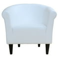 thumbnail image 1 of Newport Leatherette Club Chair -White, 1 of 3