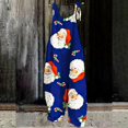 thumbnail image 2 of Combinaison Olive Toutes Saisons 2025 pour Femmes, Imprimé de Noël, Vintage, Mode, 2 of 3
