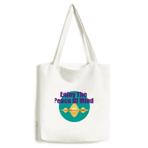Peaceful Night Dreams Tote Canvas Bag Shopping Satchel Casual Handbag