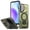 Green, variant on Case for Samsung Galaxy S25 Edge 5G 6.7-inch with Adjustable Metal Camera Lens Cover Stand Compatible with MagSafe [Military-Grade Protection] Rugged Heavy Duty Magnetic Case,Blue