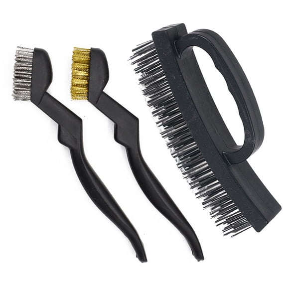 For Brickworks Copper Steel Wire Brush Heavy-duty Wire Brush Abrasive Scrubbing