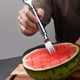 thumbnail image 5 of Bsvklp Cortador Tenedor Sandía 2 en 1 Cortador Sandía Acero Inoxidable Herramientas para Frutas, 5 of 9