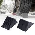 thumbnail image 1 of Mini Rubber Wheel Chock Set, 5x3x2-1/2in Firm Grip Enduring Tires Block Enhanced Stability  for ATVs, 1 of 7