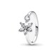 thumbnail image 3 of Anillo Abierto De Plata 925s PandorraHeart Brillante Herbarium Cluster, 3 of 3