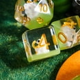 thumbnail image 3 of Cusdie 7-Die DND Dice, Polyhedral Dice Set Filled with Animal, for Role Playing Game Dungeons and Dragons D&D Dice MTG Pathfinder, 3 of 5