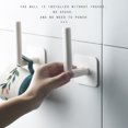 thumbnail image 4 of Yuarrent Portarrollos de papel Toalla de baño Papel tisú Montado en la pared Colgador Organizador Estante Autoadhesivo Type3 Yuarrent HA001432-00, 4 of 6