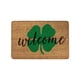 thumbnail image 2 of CaiYueKe St. Patrick's Day Door Mat Non Slip - Washable Super Absorbent Indoor Outdoor Welcome Rug with Rubber Backing, Bathroom Kitchen Floor Mats Festive Shamrock Decorations, 2 of 9