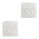 thumbnail image 1 of Inteprter 4 pack/lote Panel de pantallas divisorias colgantes Panel divisor de habitación DIY ligero y elegante moderno Carta del pájaro blanco 2Conjunto, 1 of 6