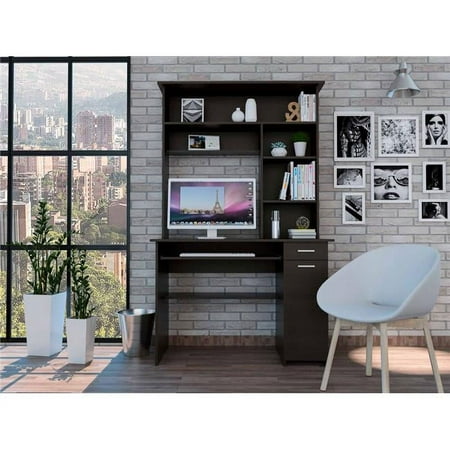 UPC: 0791002242122 | Depot E-Shop 180 in. Xalo Computer Hutch Desk Black