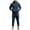 Navy, variant on APEXFWDT Men’s Tracksuit Lounge Sets – Zipper Hooded Sweatshirt Jackets  Drawstring Cuffed Jogger Sporty Casual Sweatsuits,XL,Black