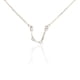 thumbnail image 4 of Jumpingount Ins Twelve Zodiac Sign Constelaciones Tema Amistad Collar Colgante de diamantes de imitación para Lover Festival Gifts Aquarius Silver Acuario Plata 5Conjunto, 4 of 6