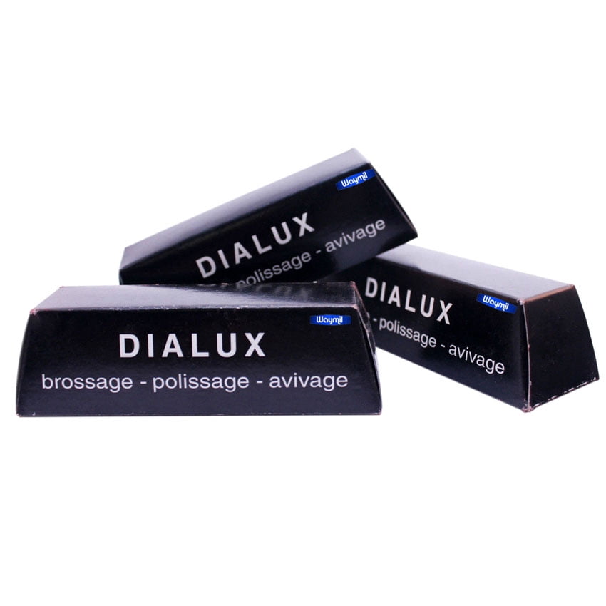 Black Dialux Silver Polishing Compound 3 Bars Noir Premium Polish Jewelry Metals