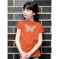 thumbnail image 2 of Daisy Butterfly T-Shirt Juniors -Image by Shutterstock,  x-Large, 2 of 4