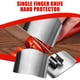 thumbnail image 3 of Protectores de dedos para cortar acero inoxidable, protectores de dedos para cortar cuchillos, protectores de dedos multifuncionales, protectores para cortar en cubitos, marco de metal, 3 of 8