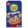 thumbnail image 2 of (2 pack) Post Honey Maid S'mores Breakfast Cereal Sweetened Corn and Wheat Cereal, Breakfast Snacks 19 oz, 2 of 8