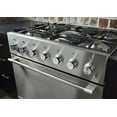 thumbnail image 4 of Aga Amc36df Mercury Series 36" Wide 4.9 Cu. Ft. Slide In Dual Fuel Range - Black, 4 of 5