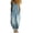 Light Blue, variant on Women's Vintage Denim Jumpsuit Sleeveless Wide Leg Overalls with Button Front and Patch Pockets for Relaxed Outings