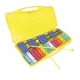thumbnail image 1 of Colorful Metal Keys Hand Knock Piano Musical Instrument Educational Development Toy for Kids and Adults, 1 of 7