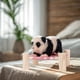 thumbnail image 1 of Muñeca Panda de Silicona CUTICAT juguete Animal lindo Realista regalo de Cumpleaños adorno de Juego de rol, 1 of 8