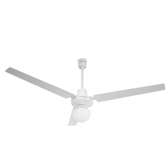 VENTILADOR TECHO MASTERFAN PROMETHEUS LUZ 56 PULG METAL MASTERFAN Prometheus con luz 56 Blanco
