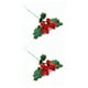 thumbnail image 3 of Ounissouiy Navidad Bayas Ramas Decorativas Vacaciones Festival Atmósferas Navidad Inserción Fondo Decoración Rama Única Sucursal única 2Conjunto, 3 of 6