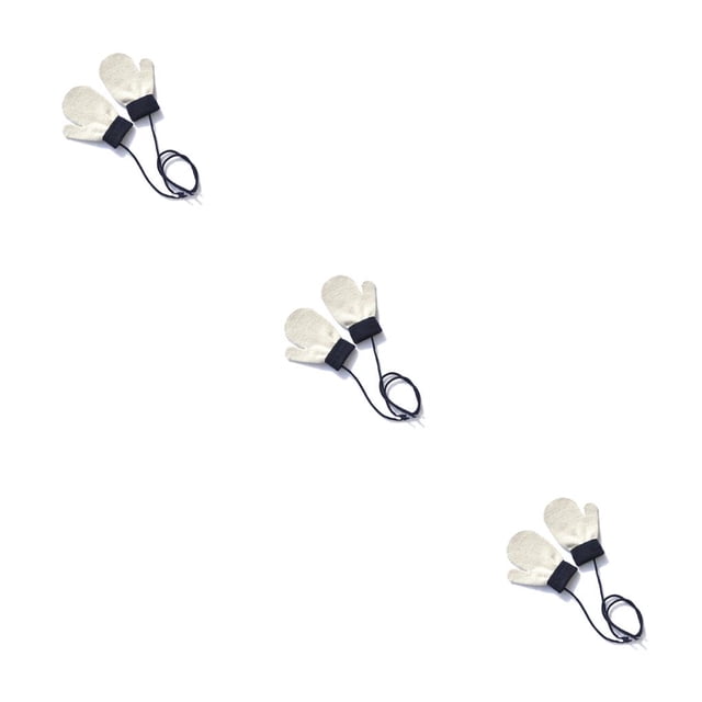 Sonducket 1 par de manoplas para niños pequeños, manopla para mantener el calor, para niños y niñas, cubiertas para los dedos colgantes, accesorio de Type1 Sonducket CBP353474