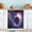 Black Hole and Purple Nebula, variant on Dailycode Dishwasher Magnet Cover Magnetic Fridge Door Cover Home Kitchen Decor, Vibrant Colors Swirling Clouds, 23"x 26"