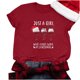 thumbnail image 5 of Pntutb Moda para adultos Manga corta Cuello redondo Impresión Blusa informal Camiseta tops Camisa Pntutb Pntutb-4772, 5 of 6