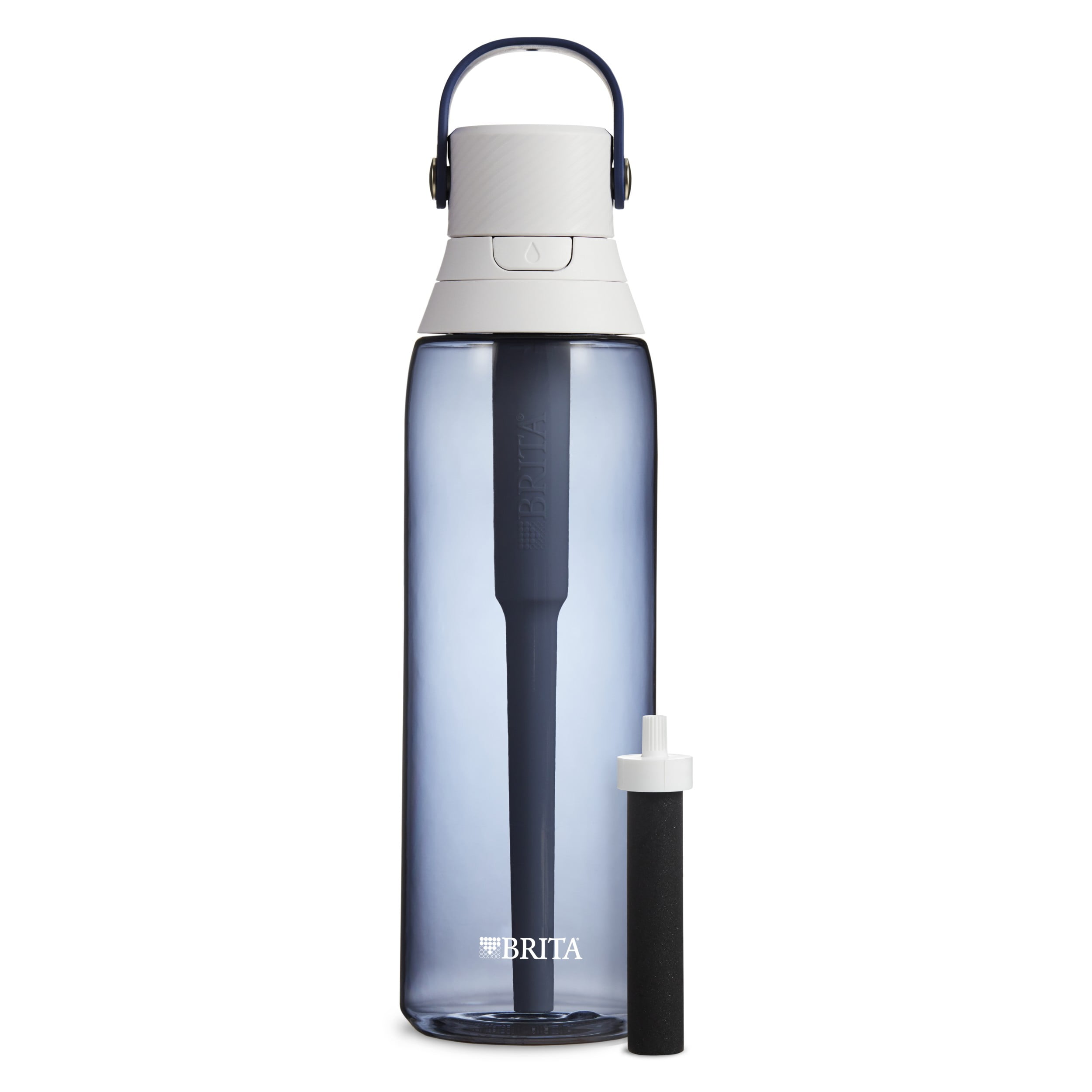 Brita Premium Leak Proof Filtered Water Bottle, Night Sky, 26 fl oz