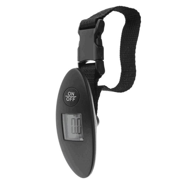 MasteelfCA Luggage Scale Electronic Scale Digital Scales Suitcase Scale Load 40Kg LCD Mini Protable Pocket for Daily Use without Battery