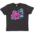 thumbnail image 3 of Inktastic Cute Pink Sea Turtle Youth T-Shirt, 3 of 5
