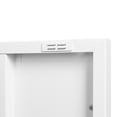 thumbnail image 6 of Metal Storage Cabinet With 2 Doors And 2 Adjustable Shelves, Metal Cabinet, Garage Storage Locker, File Cabinet For Home Office Garage Kitchen Shop, 6 of 9