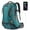 Dark Green, variant on G4Free 50L Hiking Backpack Waterproof Daypack Outdoor Camping Climbing Backpack with Rain Cover for Men Women