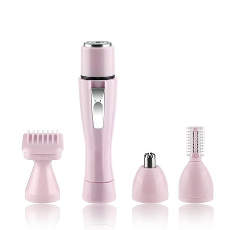Bikini Trimmer Electric Women Shaver 4 In 1 Nose Trimmer Eyebrow