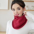 thumbnail image 5 of ievspot 1Set Polar Fleece Neck Gaiter Thermal Face Guard Set Thickened Warm Buttons Closure Fleece Wrap Cold Weather Accessory, 5 of 8