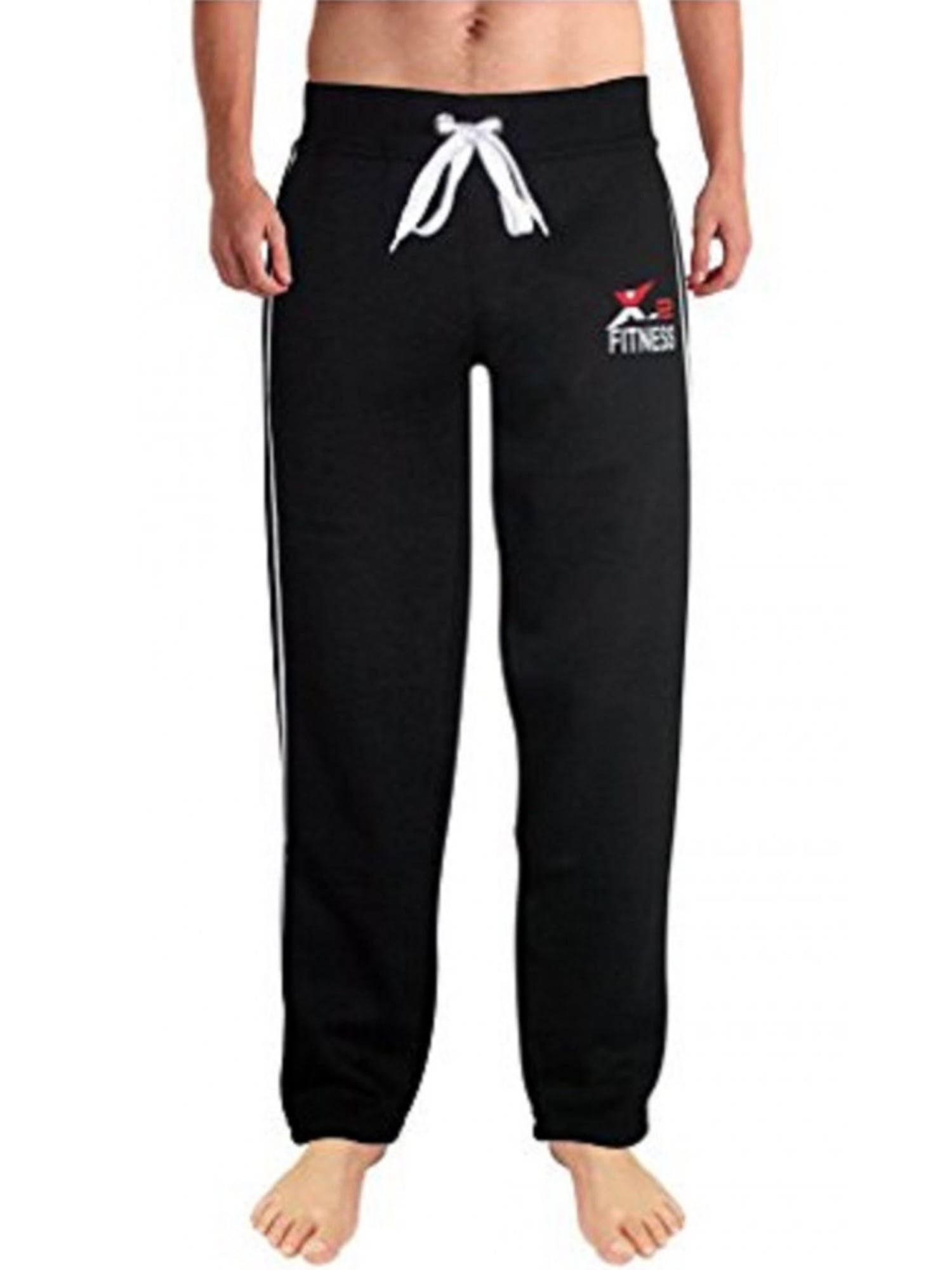 X2 Men's Active Fleece Joggers Sweatpants Tracksuit Running Athletic