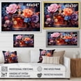 thumbnail image 4 of Designart "Floral Perfume Vibrant gracefulness I" Fashion Canvas Print, 4 of 5