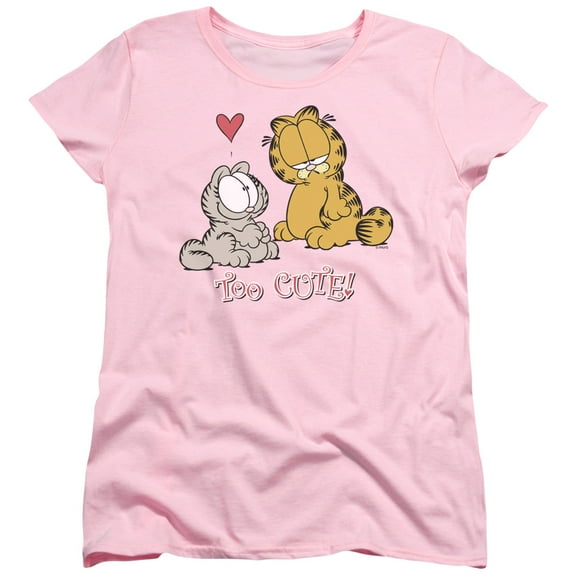 Garfield - Too Cute - Women's Short Sleeve Shirt - Small
