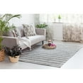 thumbnail image 2 of Jani Corrina Charcoal Gray/Natural Cotton Area Rug 7'6" x 9'6" 8' x 10', 2 of 5